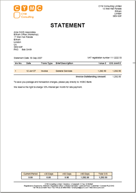 Statement PDF
